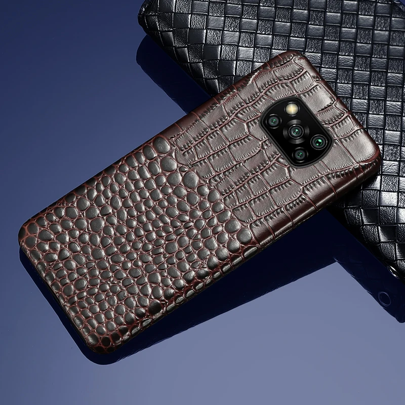 

Чехол из натуральной воловьей кожи для Poco X3 Pro NFC F3 M3 Mi 11 10 9 9T 10T Lite, чехол для Xiaomi Redmi Note 9 Pro Note 10 8 pro 7