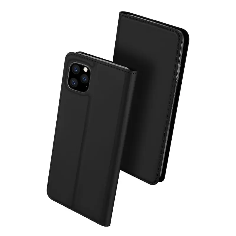 Чехлы для IPhone 11 Pro с магнитной присоской и отделениями карт кожаные чехлы