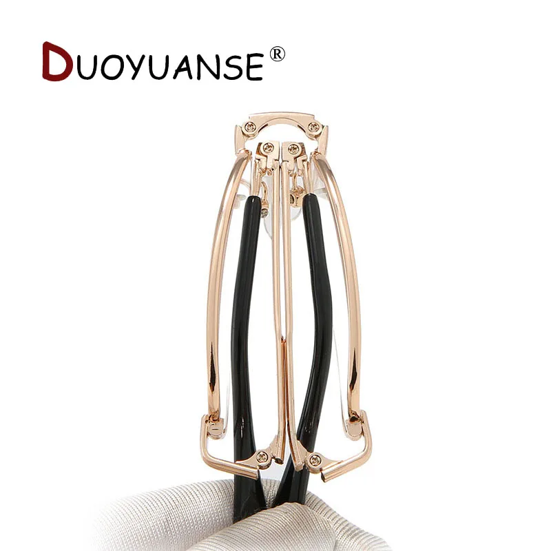 

DUOYUANSE Blue light - Reading glasses Portable foldin presbyopic glasses metal for men and women the aged Eyeglasses 301