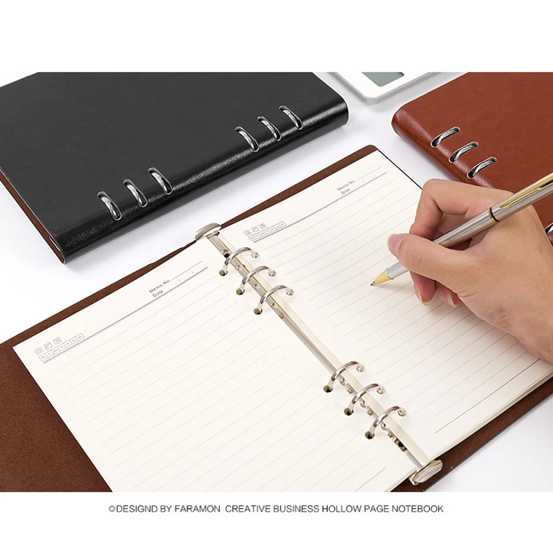 Ноутбук искусственная кожа A5 A6 спиральный блокнот планировщик органайзер