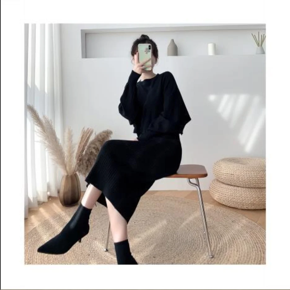 EWSFV 2021 осень-зима новый стиль небольшой соль жареная уличная мода юбка костюм