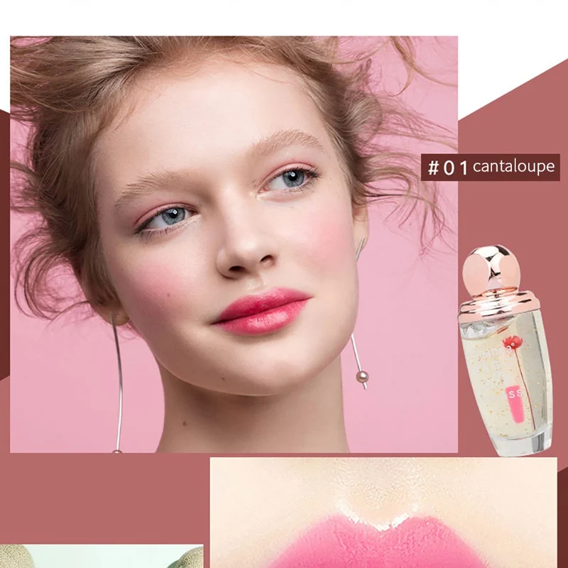 1 шт. блеск для губ стойкий меняющий цвет при температуре антипригарная помада