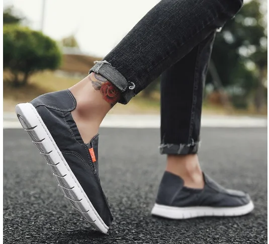 

10738-Men's spring casual lace-up outdoor trend Korean thick bottom fashion daddy shoes sneakers