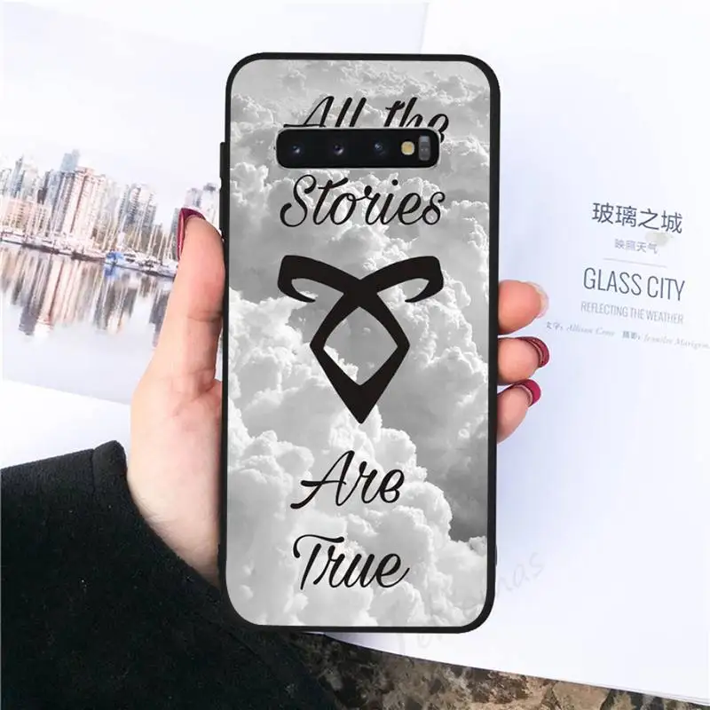

Shadowhunters Runes Phone Case For Samsung galaxy S 8 9 10 20 21 30 A 30 50 51 70 note 10 plus Ultra 5g