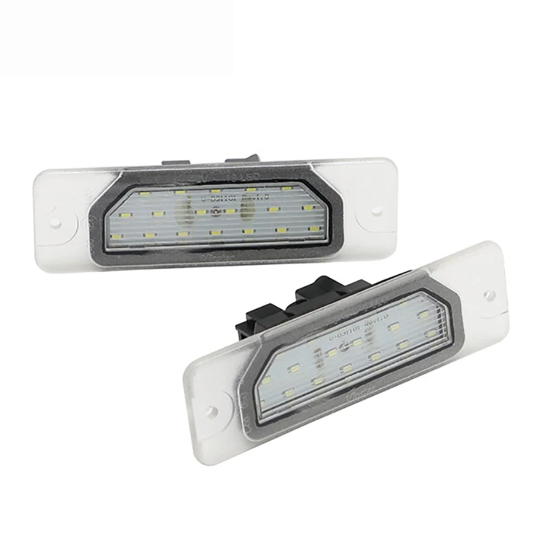 2x Car 18 Smd LED E4 Approved License Plate Lamp Lights for Nissan CEFIRO A33 99~03 For MAXIMA 00~06 Fuga 09-up | Автомобили и