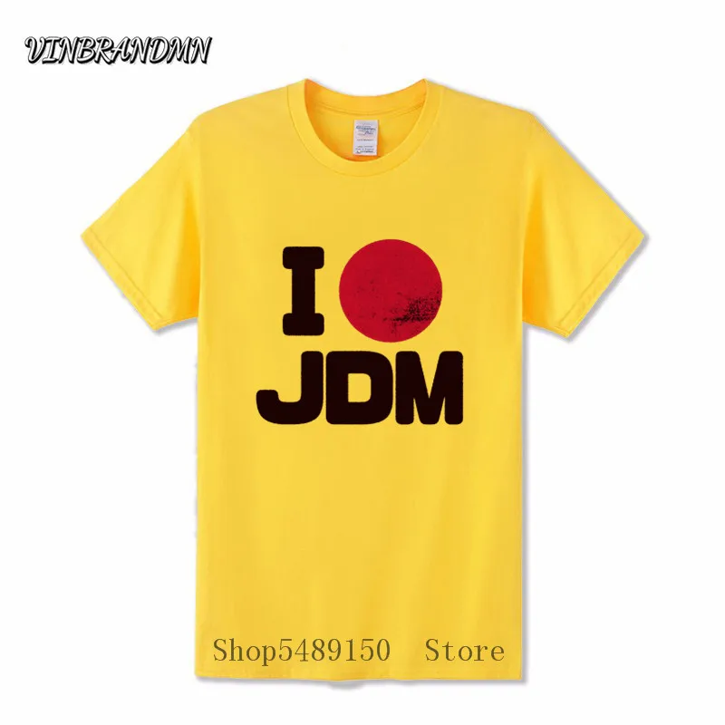 Японский внутренний рынок автомобилей JDM Lover crewneck свободная Мужская футболка 100%