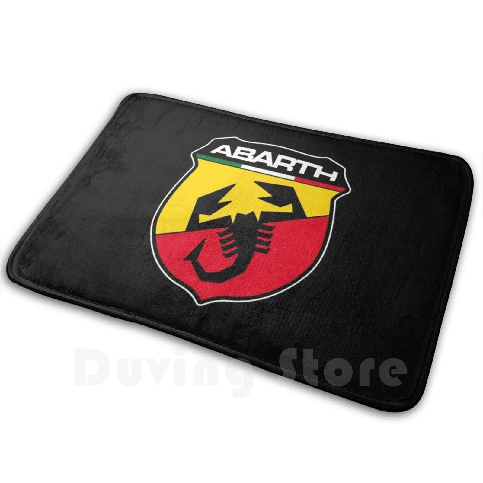 

Abarth Logo Carpet Mat Rug Cushion Soft Abarth Fiat Racing Car 500 Alfa Romeo Classic Logo Lancia Vintage Italian