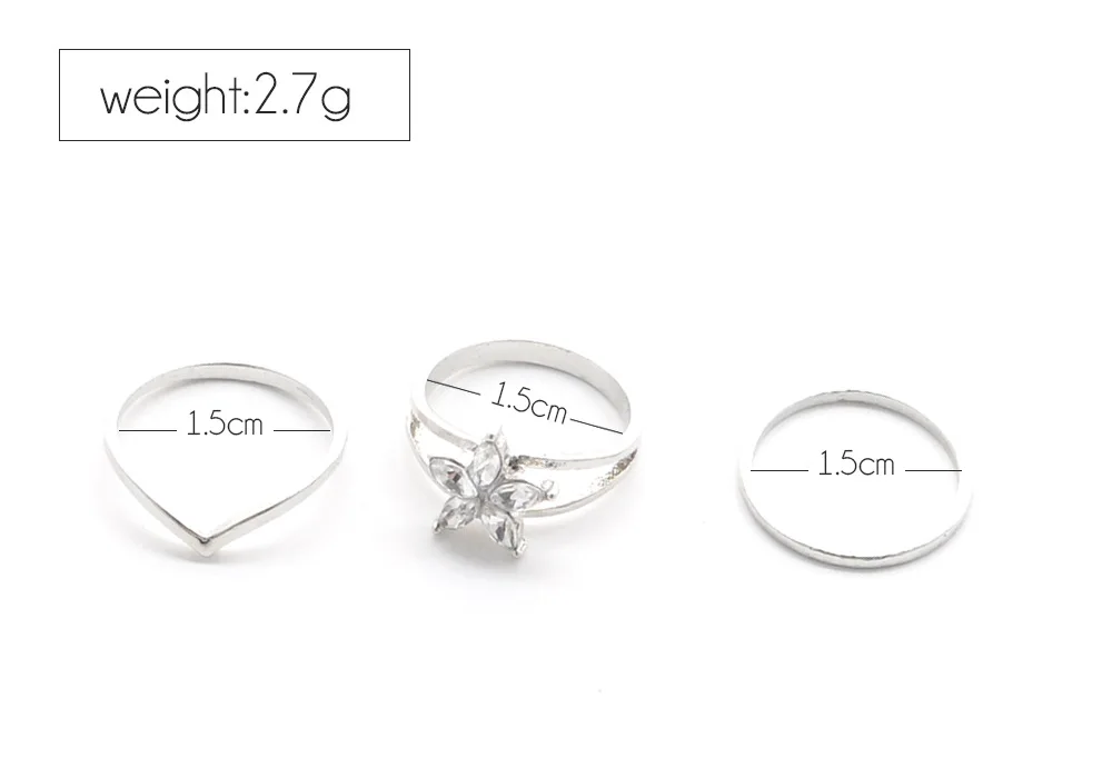 Новинка простое круглое кольцо с цветами богемное геометрическое женское носком