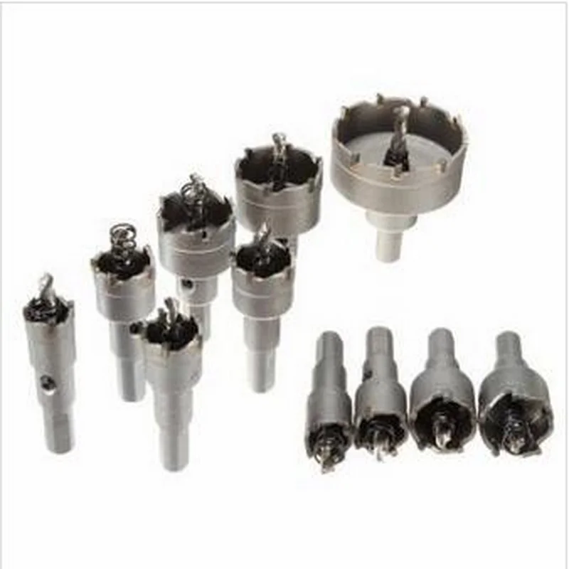 Promotion sale 25PCS/PACK TCT Carbide Tipped Drill Bit TCT Metal Cutter Hole Saw Set for Stainless steel Hole saw from 16mm-55mm