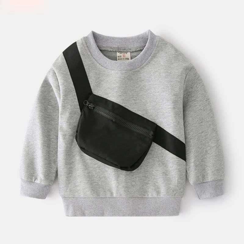 

Baby boy clothes Sweat coat fashion new zipper pocket sport jacket 2-7years old children spring and autumn high quality clothing
