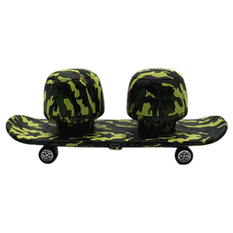 Creative Couplet TWS Camouflage Roller Bluetooth Wireless Mini-Cannon Pair Small Speakers