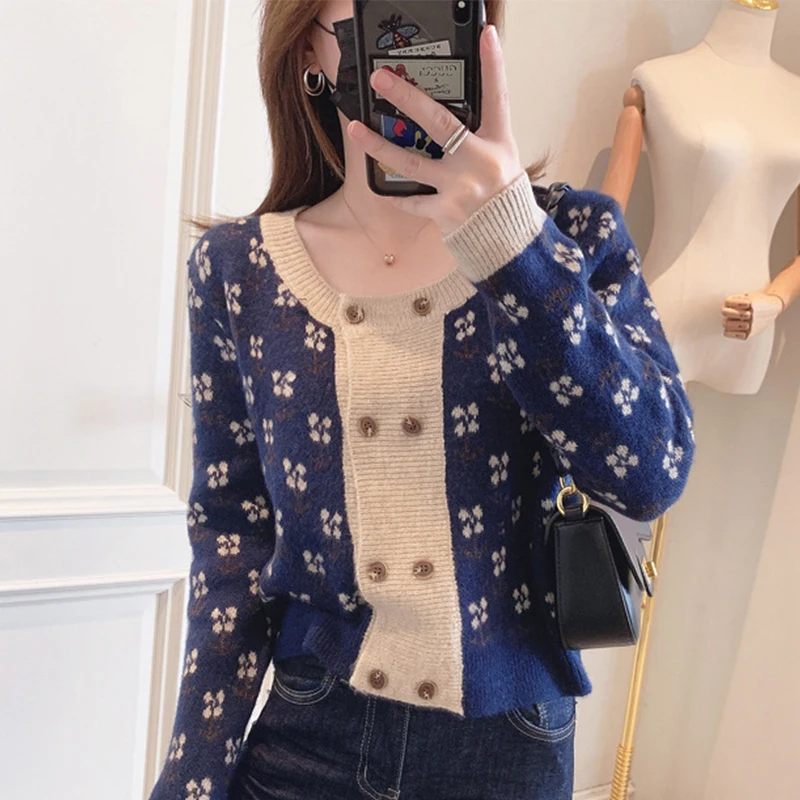 

New 2020 Autumn Winter Women Korean Slim Sweaters Knitted Sweater Soft Warm Long Sleeve Jumper Pull Femme All-Match Tops