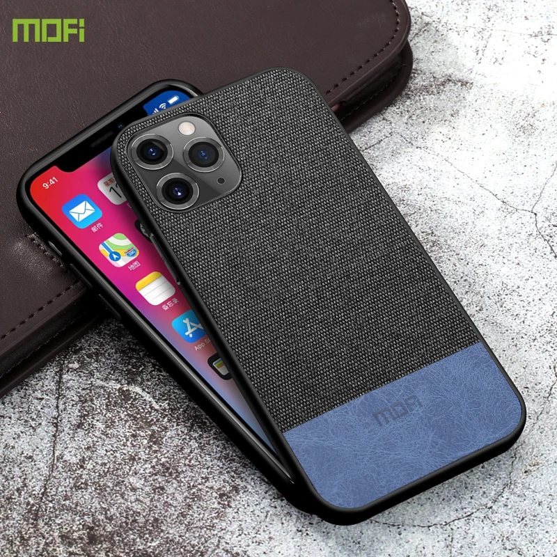 Тканевый чехол для iPhone 12 Pro Max Роскошный Mini из искусственной кожи MOFI оригинал |