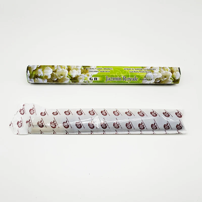 F Индия натуральные ароматические палочки Королевский Жасмин ручной работы Sitck