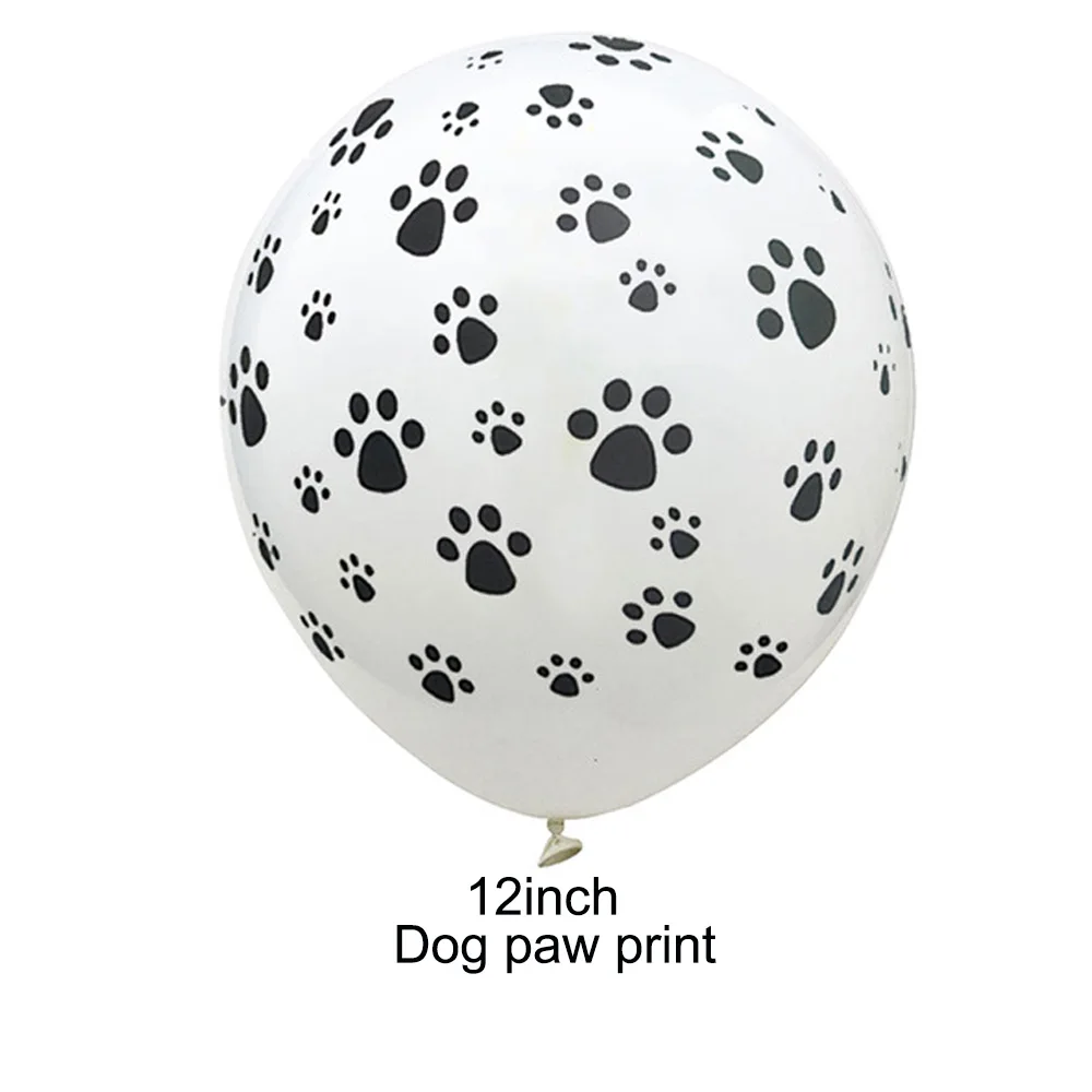 

Cartoon Dog Happy Birthday Balloons Aluminum Foil WOOF Letter Balloon Animal Balloon For Dog Party Decoration Supplies 83D