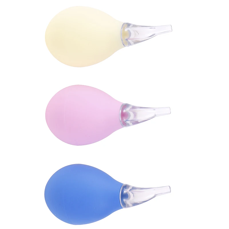 

1Pc Baby Nasal Aspirator Suction Soft Tip Mucus Vacuum Runny Nose Cleaner Inhale Yellow Pink Blue Color Available