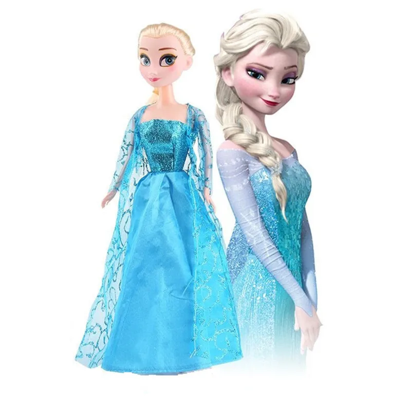 

Disney Frozen 30cm Cartoon Doll Snow Queen Princess Elsa Anna Action Figure Model Boy Girl Frozen Collection character Gift Toy