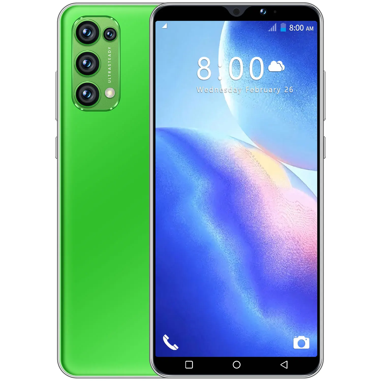 

Reno5 Pro smartphone 16+32MP 5600mAh 8 256GB 6.7 inch Face ID Fingerprint ID Double sim card Global version