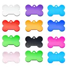 5 шт., алюминиевая металлическая бирка для собак, идентификационные бирки для кошек, идентификационные метки для домашних животных, ожерелья, подвески, аксессуары 38*25 мм