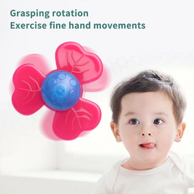 

Baby Bath Toy Spin Sucker Spinning Top Spinner Funny Toys Classic Gyroscope Sensory Bath Fidget Toys Child Kids Birthday Gift