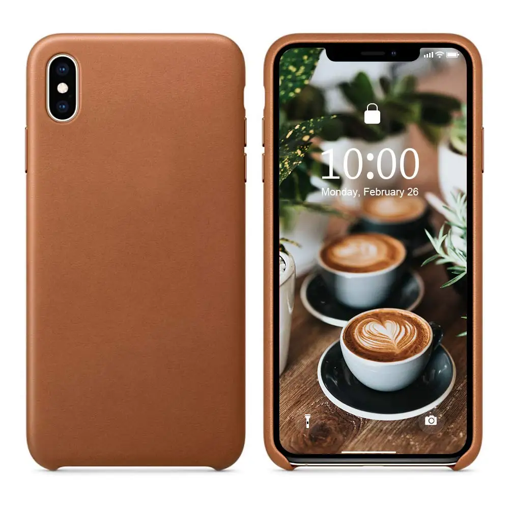 Роскошный кожаный чехол для Iphone 11 xs max из натуральной кожи iphone x 7 8 plus с