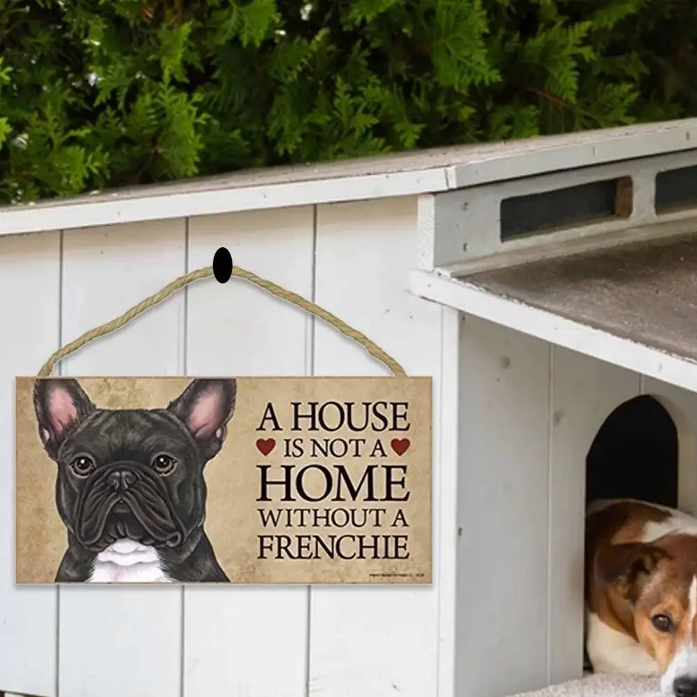 

Plaques Sign Eco-friendly Anti-deform Wood Funny Hanging Plaques Sign for Home