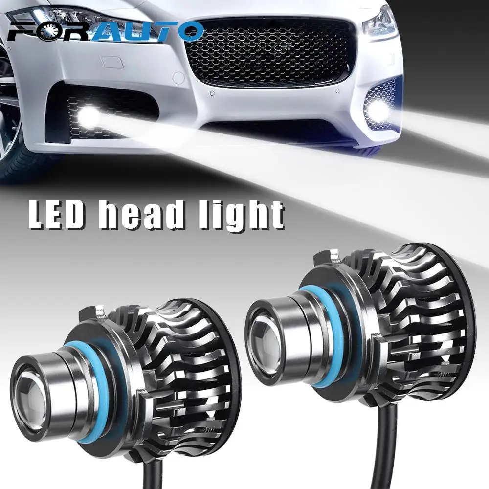 

2pcs Super Bright Spotlight Headlamp H11 H8 9005 Fog Bulbs Cars Motorcycle Led Laser Headlight Cars High Beam Dipped Beam