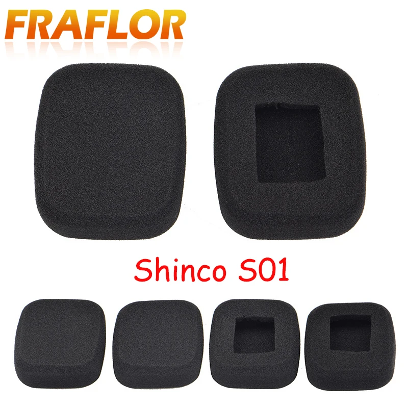 2 пары черных 50*60 мм запасных поролоновых подушек для ушей подушечки ремонтные