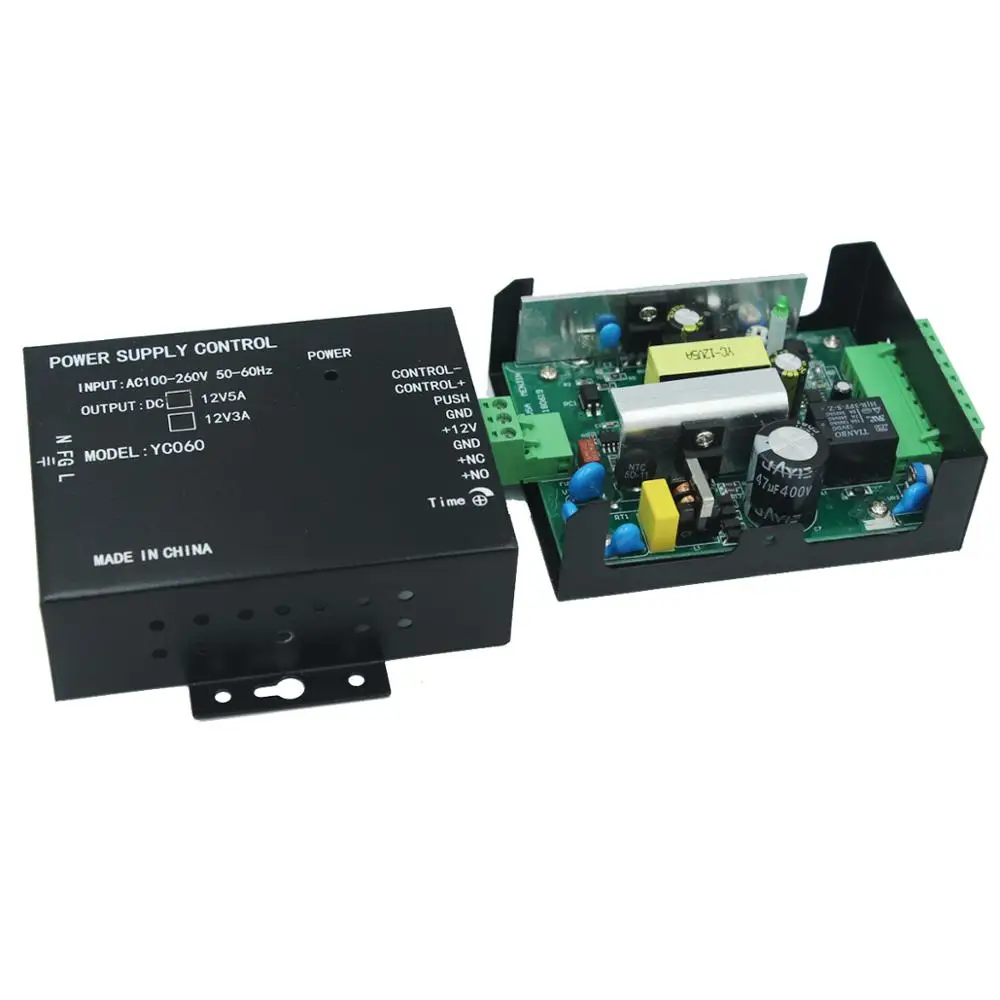 Мини блок питания для дверей RFID контроль доступа поставщик адаптер скрывающая