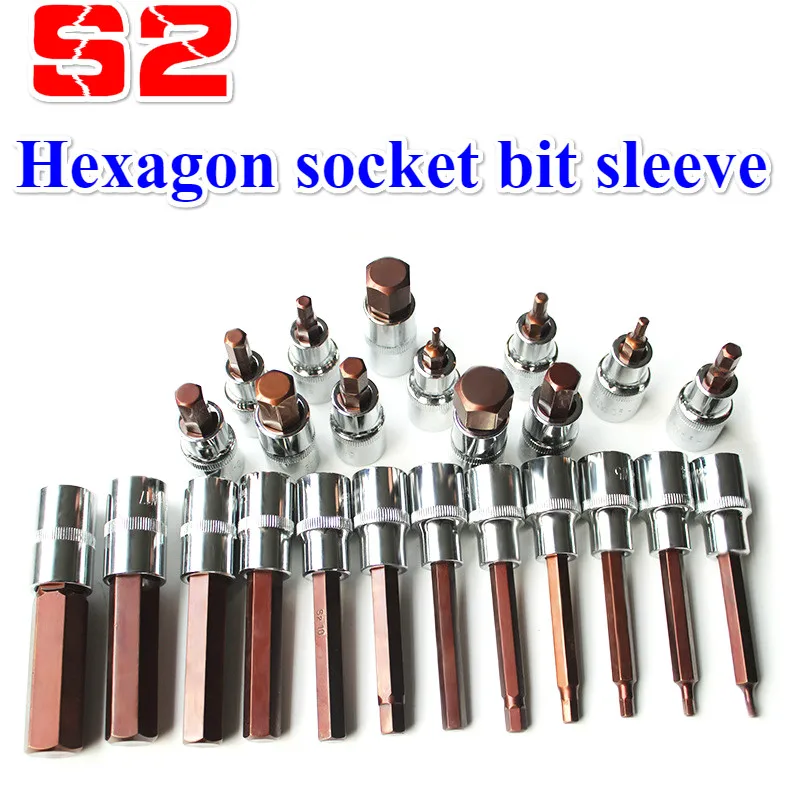 S2 легированная сталь шестигранных бит розетка электрическая отвертка 60/100 мм 1/2