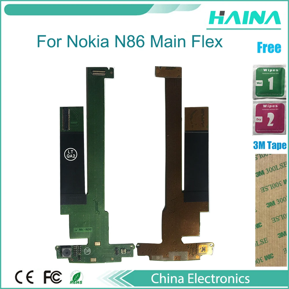 Новинка N86 гибкий кабель для ЖК-экрана Nokia ленточный запасные части | Мобильные