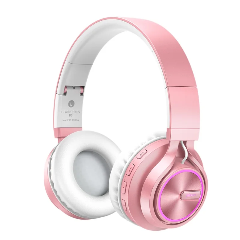 Hi Fi стереонаушники Bluetooth музыкальные наушники гарнитура с поддержкой FM и SD карт