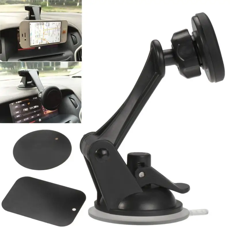 Автомобильный Регулируемый магнитный держатель для телефона с поворотной на 360