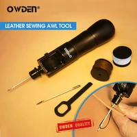 owden leather hand sewing tool with sewing thread and needle shoemaker tools stitch tool speedy stitcher leather sewing kit
