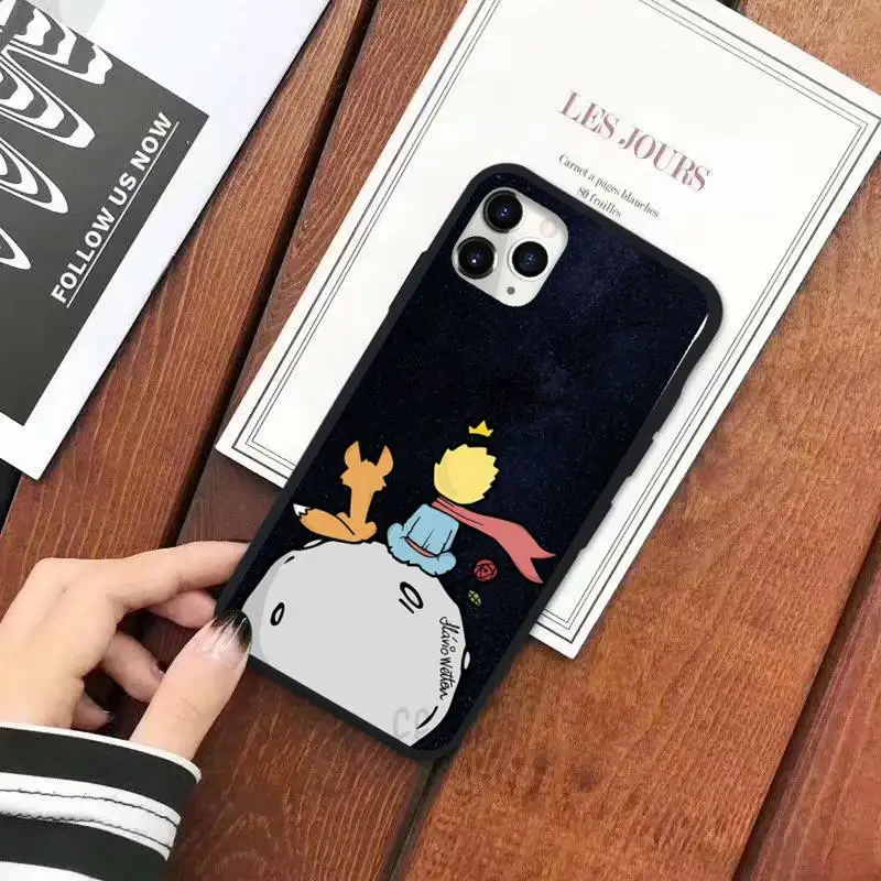 

The Little Prince cute cartoon boy Phone Case for iPhone 11 12 mini pro XS MAX 8 7 6 6S Plus X 5S SE 2020 XR luxury shell coque