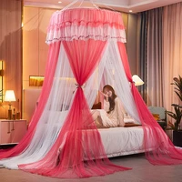nordic style luxury mosquito hanging dome net large thicken simplicity curtain bedroom canopy literie home decoration ek50mt
