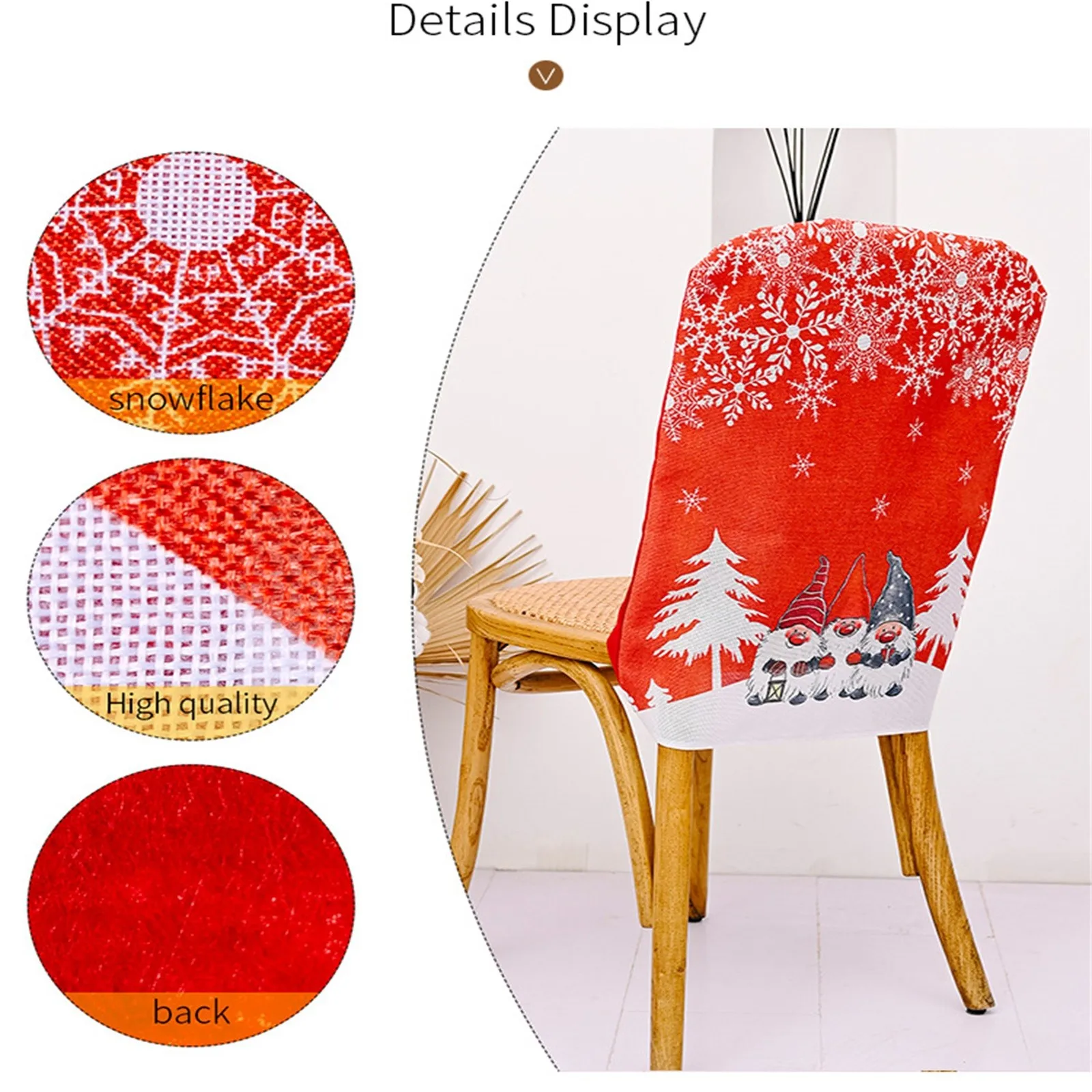 Рождественская необычная кукла с рисунком Rudolph искусственные украшения для