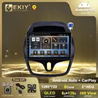 EKIY 8-ядерный DSP плеер Android 10 для CHEVROLET Spark Beat 2015-2017 мультимедийный стерео автомобильный GPS-навигатор Авторадио 6 + 128 FM HU