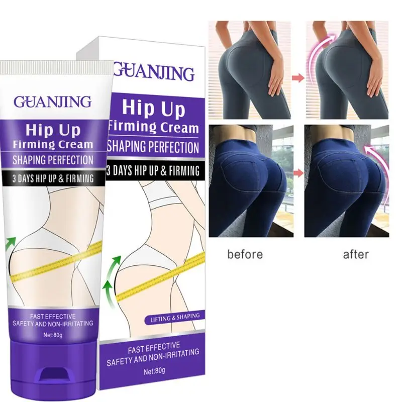 

80g Sexy Hip Up Firming Cream Butt Enhancer Lifting Buttocks Enlargement Plant Extract Effective Shaping Massage Lotion