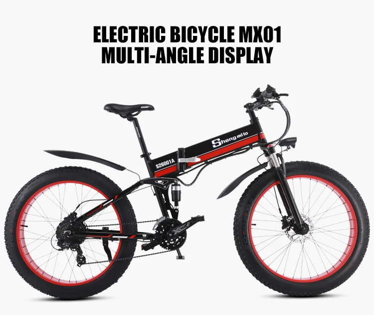 Электрический велосипед ebike 48V1000W, Электрический горный велосипед, электрический складной велосипед 4,0, электрический велосипед с толстыми шинами, пляжный Снежный велосипед Neve