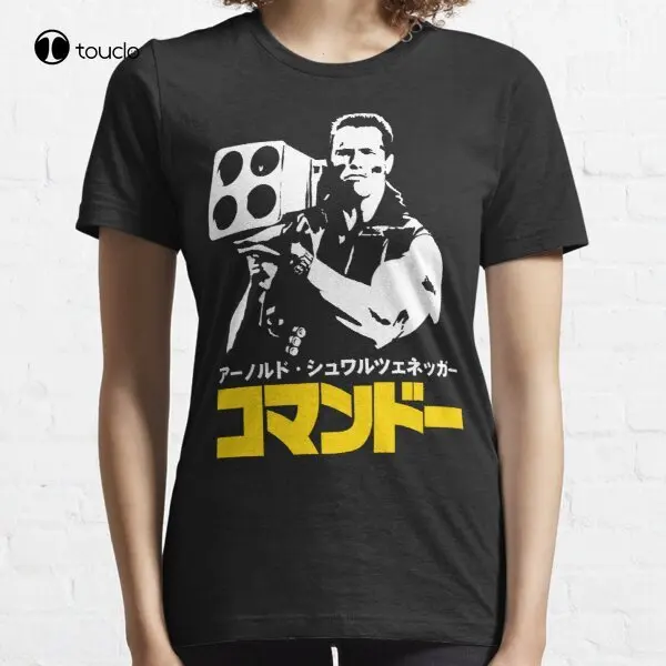 Футболка с принтом командировок в японском стиле Арнольда свазенеггера | Женская