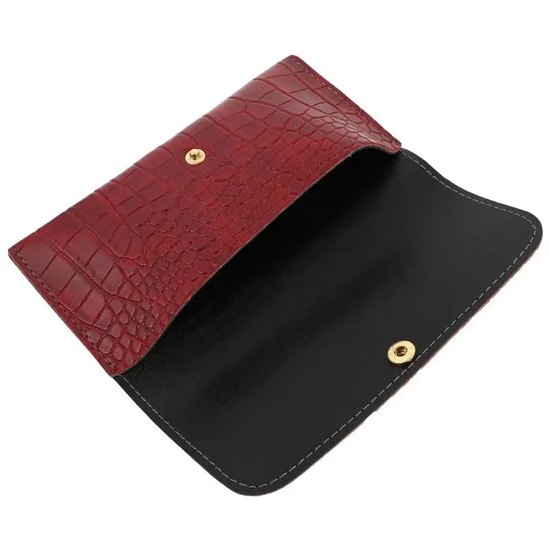 

Кожаный Чехол для очков с узором «Аллигатор», креативный модный кошелек, футляр для солнцезащитных очков