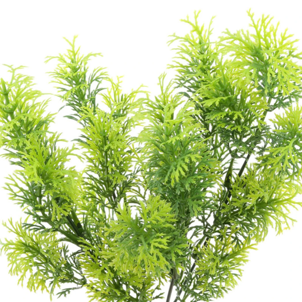 Зеленый Искусственный кедр растения для дома и сада декор домашняя Декорация |