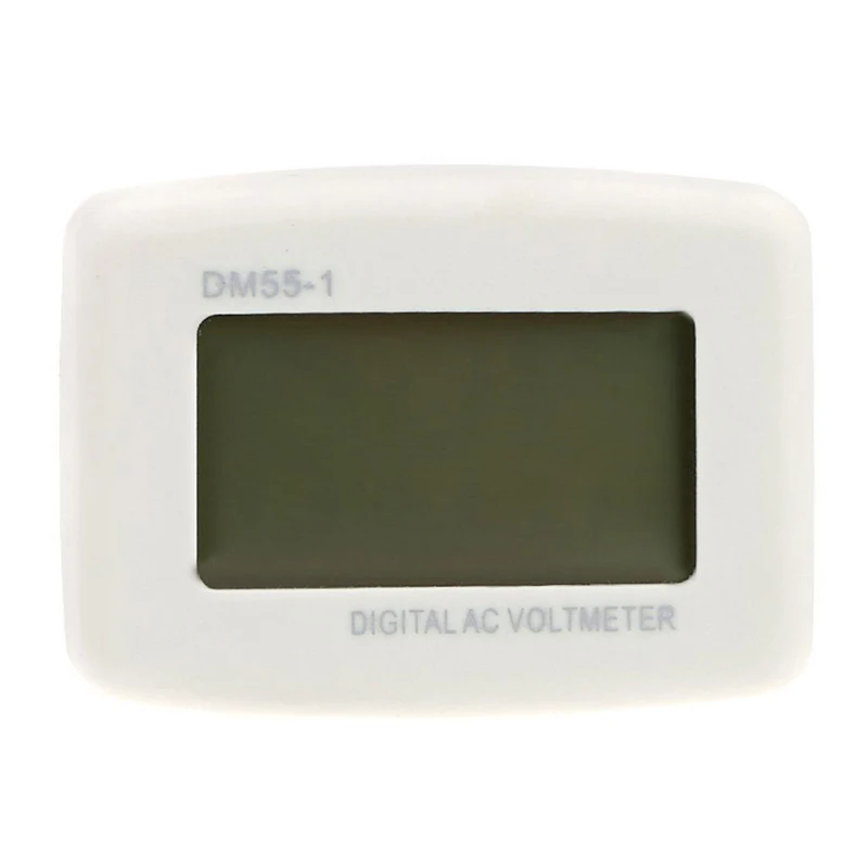 DM 55 1 AC 80 300 V LCD Цифровой вольтметр США Плагин Электрический измеритель
