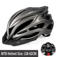 bicycle helmets for men ultralight mountain road bike helmet adult riding cycling helmet with visor capacete ciclismo mtb xl