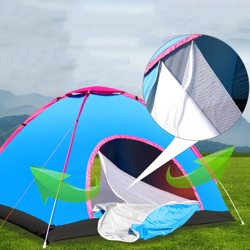

Automatic Pop Up Hiking Camping Tent 1 - 4 Person Multiple Models Outdoor Family Easy Open Camp Tents Ultralight Instant Shade