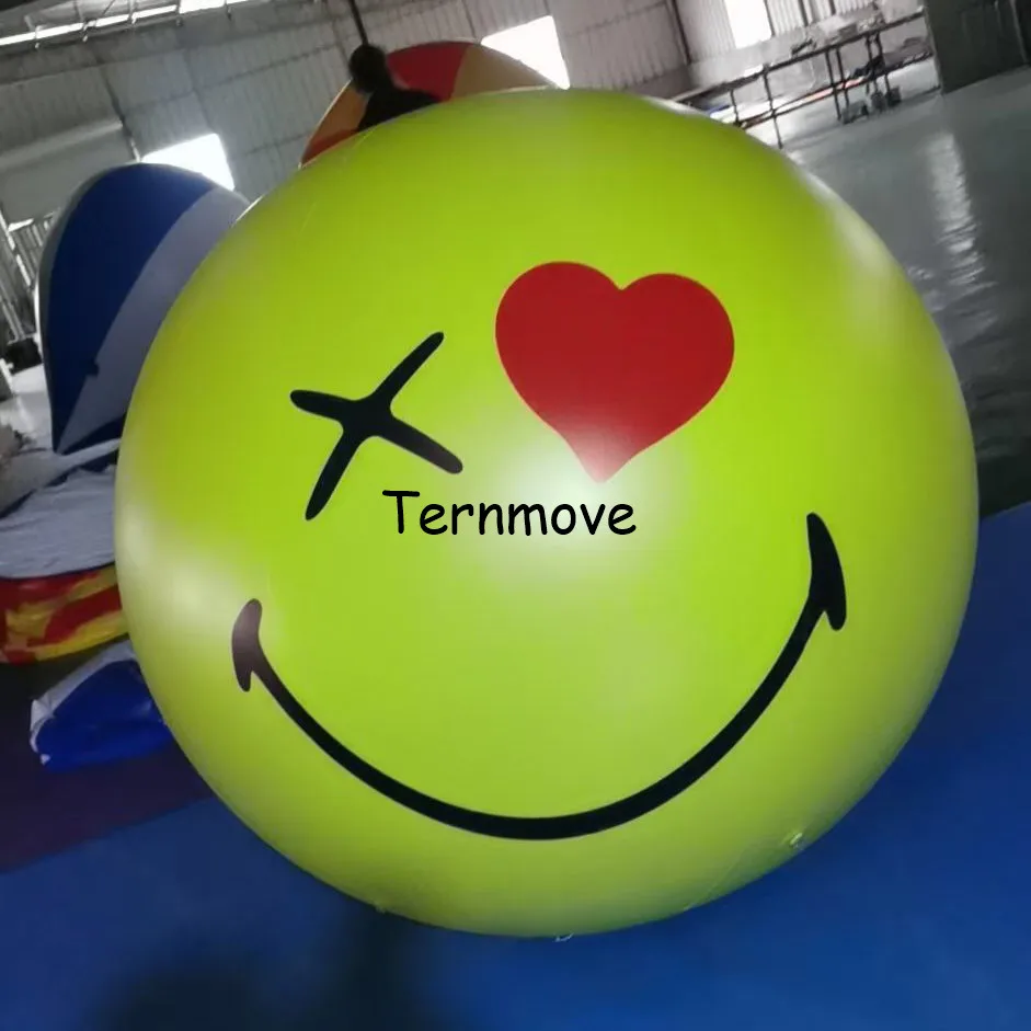 Надувные шары из ПВХ для лица рекламный подвесной мяч с защитой от воздуха