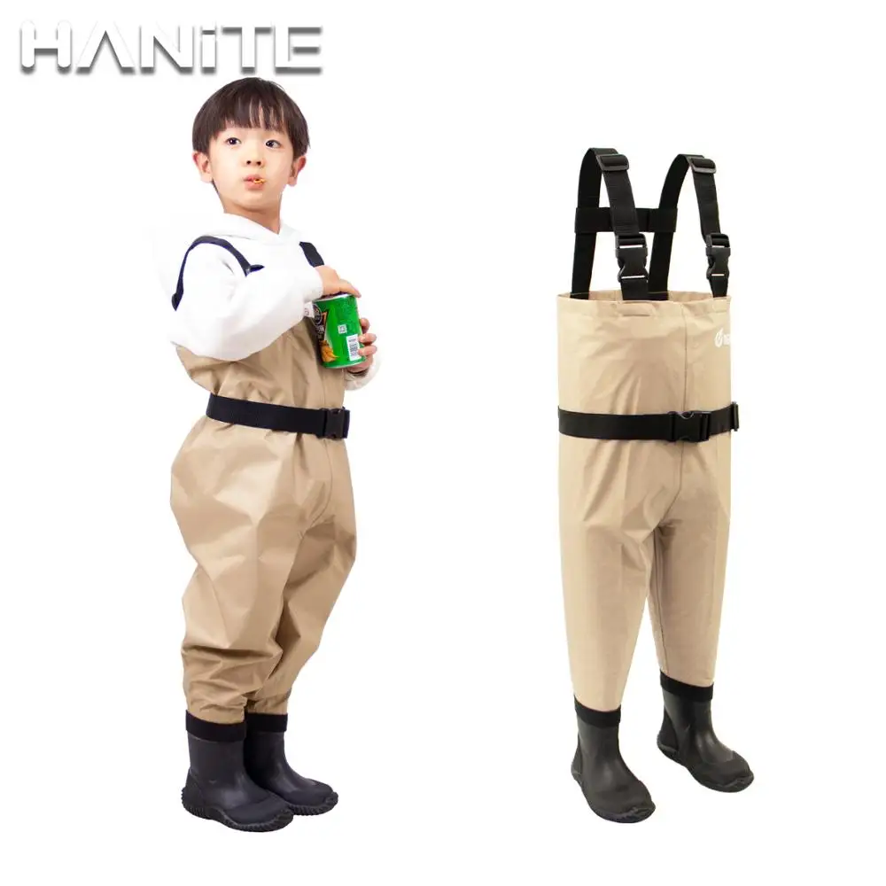 Детские рыболовные сапоги HANITE с ботинками камуфляжные Молодежные детские для