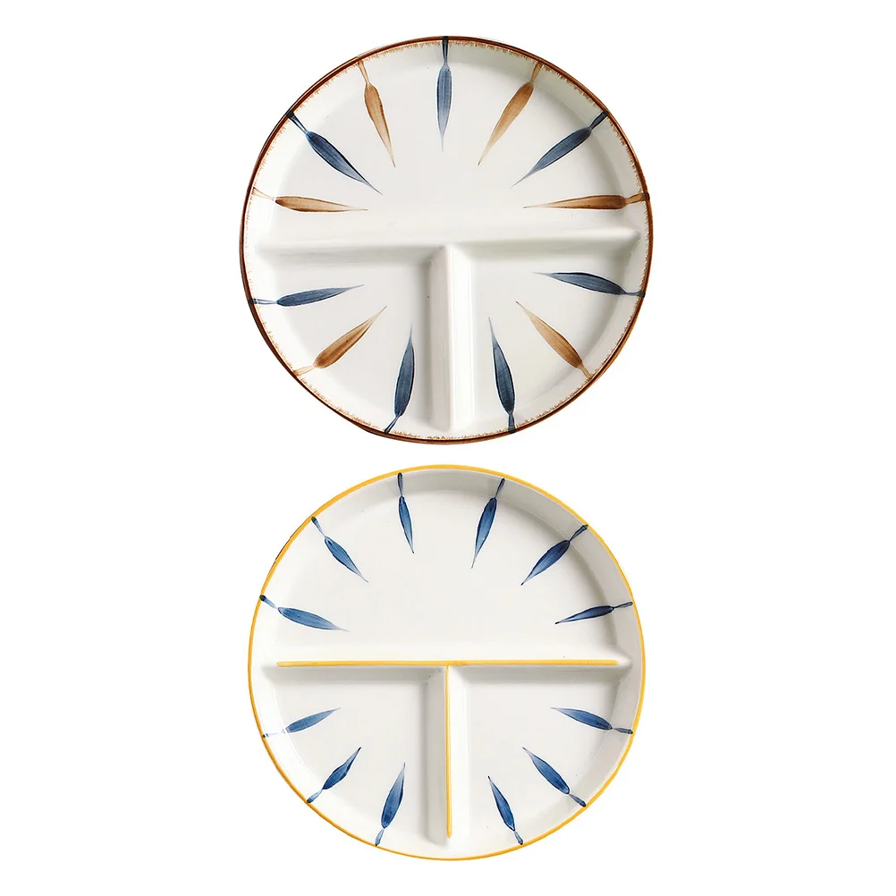 

2 шт., керамические тарелки для завтрака