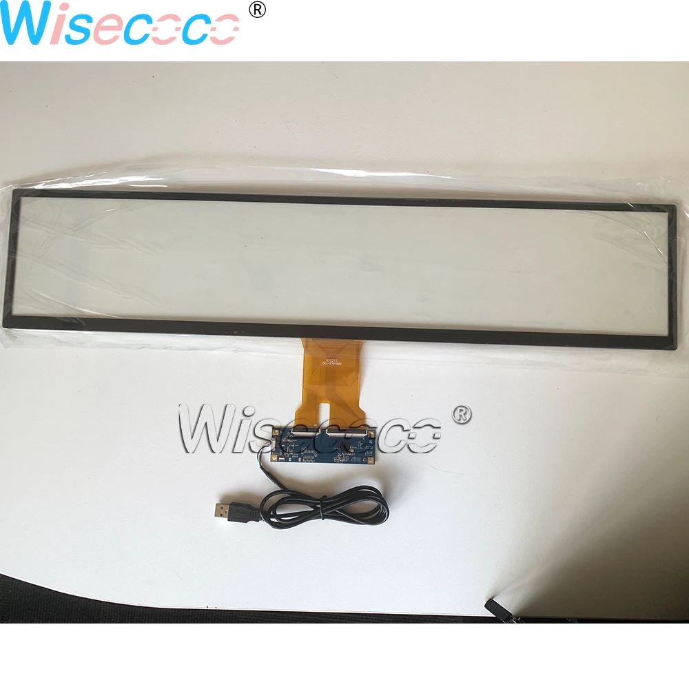 

Stretch Capacitive Touch Screen Strip Long CTP 24 Inch Digitizer USB Intereface Port Plug and Play